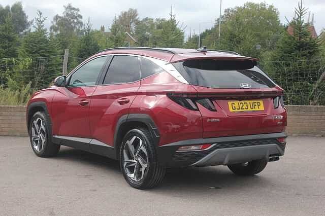 Hyundai TUCSON 1.6 TGDi Plug-in Hybrid Premium 5dr 4WD Auto Sunset Red