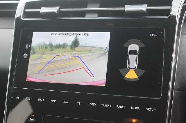 Hyundai TUCSON 1.6 TGDi Plug-in Hybrid Premium 5dr 4WD Auto Sunset Red