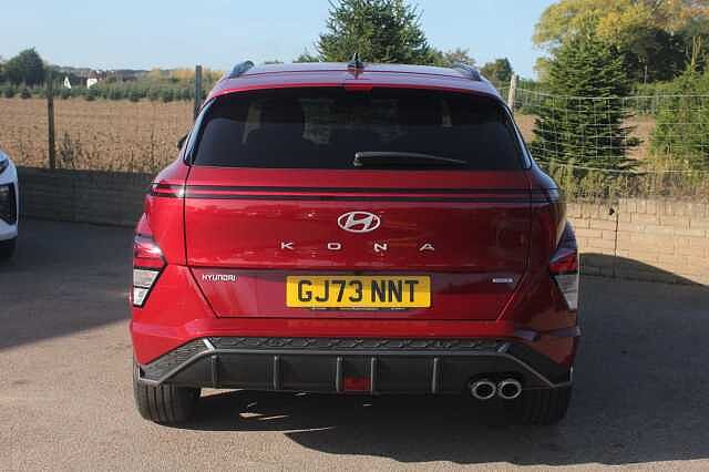 Hyundai KONA 1.6 GDi Hybrid N Line 5dr DCT Ultimate Red
