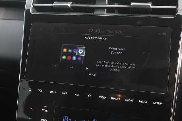 Hyundai TUCSON 1.6 TGDi Hybrid 230 Premium 5dr 2WD Auto Shimmering Silver