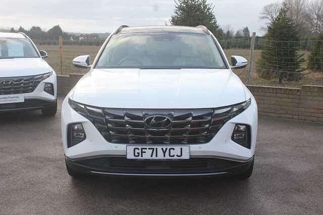 Hyundai TUCSON 1.6 TGDi Hybrid 230 Ultimate 5dr 2WD Auto Atlas White