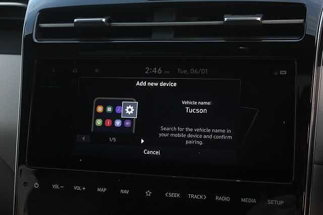 Hyundai TUCSON 1.6 TGDi Hybrid 230 Ultimate 5dr 2WD Auto Atlas White