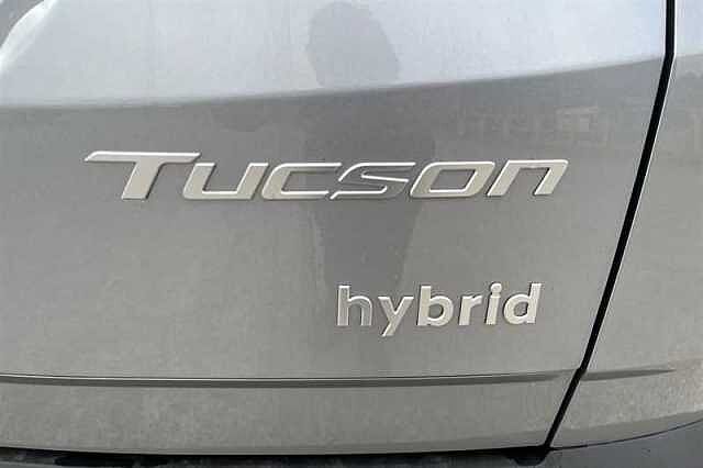 Hyundai TUCSON 1.6 T-GDi Advance SUV 5dr Petrol Hybrid Auto Euro 6 (s/s) (215 ps) Silver