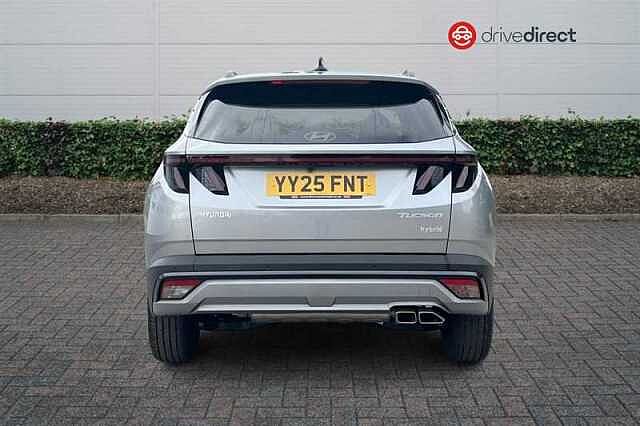 Hyundai TUCSON 1.6 T-GDi Advance SUV 5dr Petrol Hybrid Auto Euro 6 (s/s) (215 ps) Silver