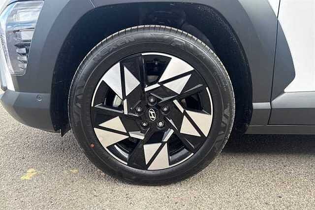 Hyundai KONA 1.6 h-GDi Ultimate SUV 5dr Petrol Hybrid DCT Euro 6 (s/s) (129 ps) White