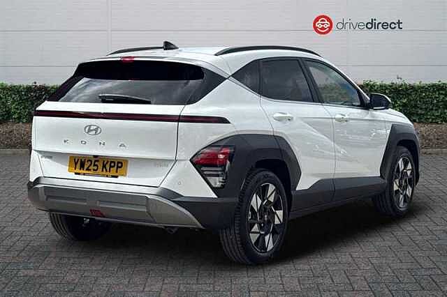 Hyundai KONA 1.6 h-GDi Ultimate SUV 5dr Petrol Hybrid DCT Euro 6 (s/s) (129 ps) White