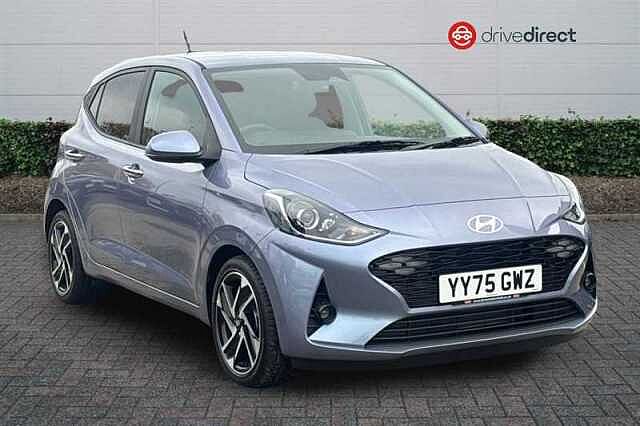 Hyundai I10 1.2 Premium Hatchback 5dr Petrol Auto Euro 6 (s/s) (79 ps) Blue