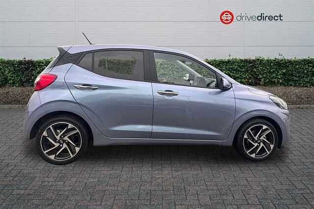 Hyundai I10 1.2 Premium Hatchback 5dr Petrol Auto Euro 6 (s/s) (79 ps) Blue