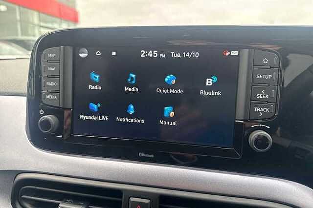 Hyundai I10 1.2 Premium Hatchback 5dr Petrol Auto Euro 6 (s/s) (79 ps) Blue