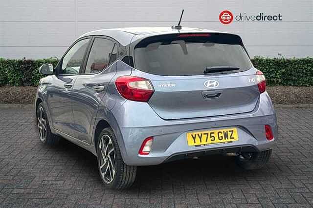 Hyundai I10 1.2 Premium Hatchback 5dr Petrol Auto Euro 6 (s/s) (79 ps) Blue