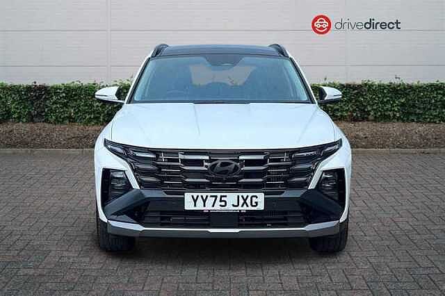 Hyundai TUCSON 1.6 T-GDi Ultimate SUV 5dr Petrol Hybrid Auto Euro 6 (s/s) (215 ps) White