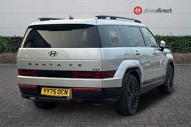Hyundai SANTA FE 1.6 T-GDi 13.8kWh Calligraphy SUV 5dr Petrol Plug-in Hybrid Auto 4WD Euro 6 (s/s Silver