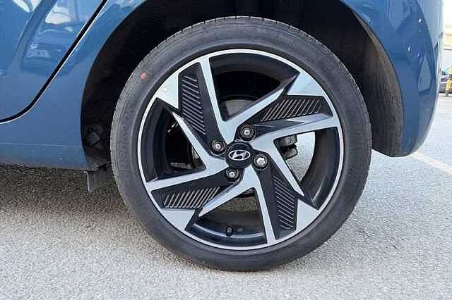 Hyundai I10 1.2 Premium Hatchback 5dr Petrol Auto Euro 6 (s/s) (79 ps) Blue