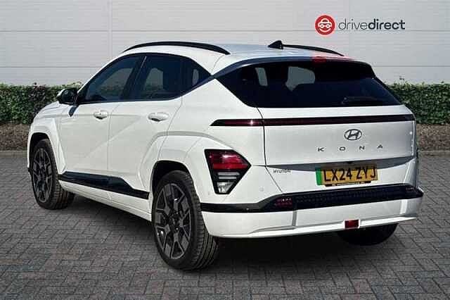 Hyundai KONA 65.4kWh Ultimate SUV 5dr Electric Auto (218 ps) White