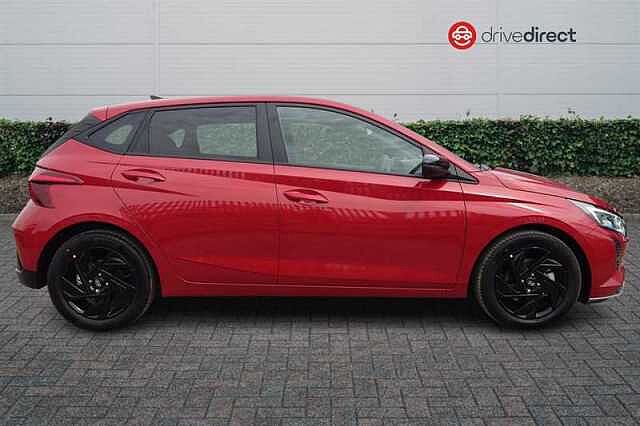 Hyundai I20 1.0 T-GDi Black Line Hatchback 5dr Petrol Manual Euro 6 (s/s) (90 ps) Red