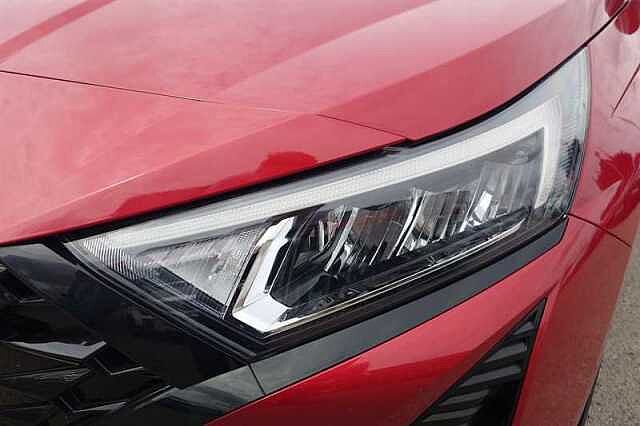 Hyundai I20 1.0 T-GDi Black Line Hatchback 5dr Petrol Manual Euro 6 (s/s) (90 ps) Red