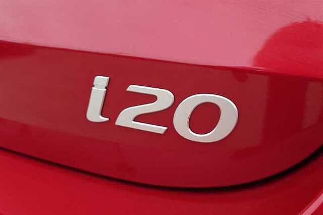 Hyundai I20 1.0 T-GDi Black Line Hatchback 5dr Petrol Manual Euro 6 (s/s) (90 ps) Red