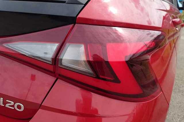 Hyundai I20 1.0 T-GDi Black Line Hatchback 5dr Petrol Manual Euro 6 (s/s) (90 ps) Red