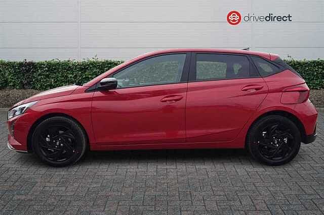 Hyundai I20 1.0 T-GDi Black Line Hatchback 5dr Petrol Manual Euro 6 (s/s) (90 ps) Red