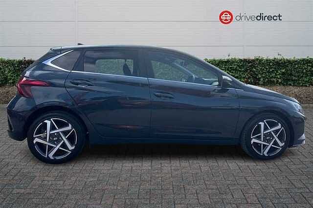 Hyundai I20 1.0 T-GDi Tech Line Hatchback 5dr Petrol DCT Euro 6 (s/s) (90 ps) Grey