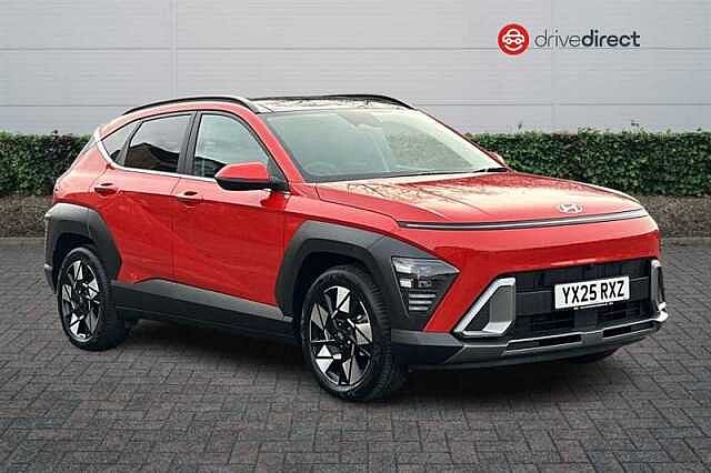 Hyundai KONA 1.6 h-GDi Ultimate SUV 5dr Petrol Hybrid DCT Euro 6 (s/s) (141 ps) Orange