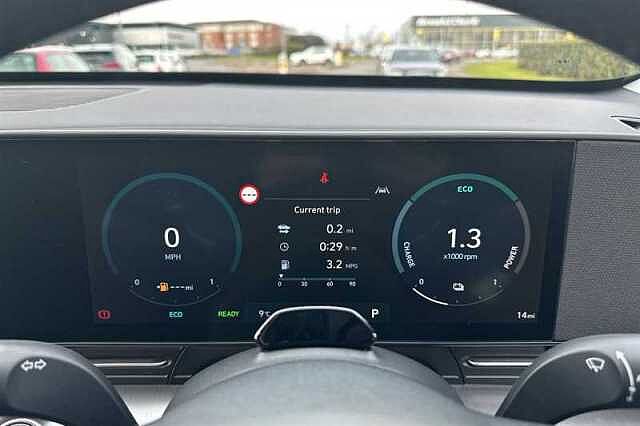 Hyundai KONA 1.6 h-GDi Ultimate SUV 5dr Petrol Hybrid DCT Euro 6 (s/s) (141 ps) Orange