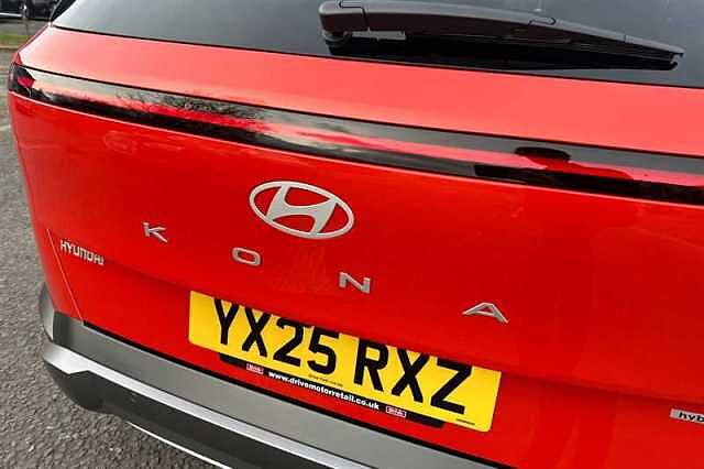 Hyundai KONA 1.6 h-GDi Ultimate SUV 5dr Petrol Hybrid DCT Euro 6 (s/s) (141 ps) Orange