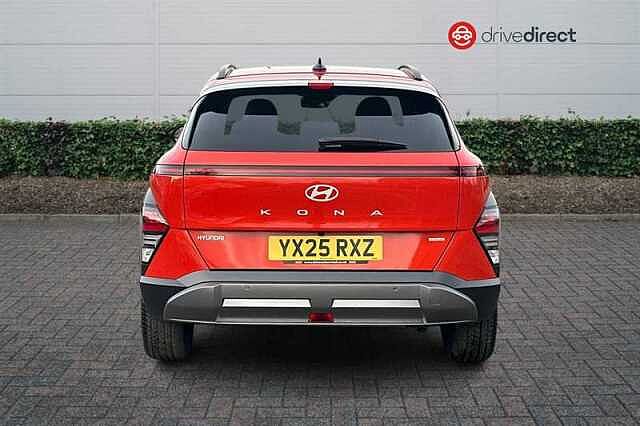 Hyundai KONA 1.6 h-GDi Ultimate SUV 5dr Petrol Hybrid DCT Euro 6 (s/s) (141 ps) Orange