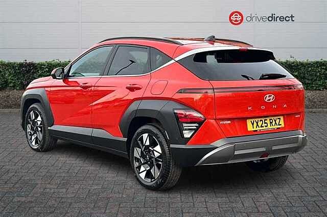 Hyundai KONA 1.6 h-GDi Ultimate SUV 5dr Petrol Hybrid DCT Euro 6 (s/s) (141 ps) Orange