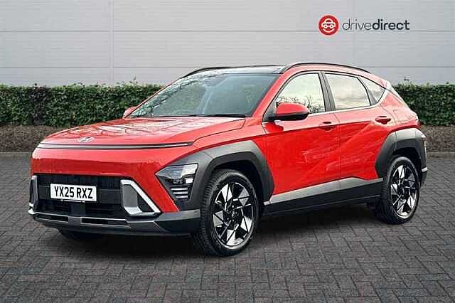 Hyundai KONA 1.6 h-GDi Ultimate SUV 5dr Petrol Hybrid DCT Euro 6 (s/s) (141 ps) Orange