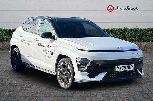 Hyundai KONA 65.4kWh N Line S SUV 5dr Electric Auto (218 ps) White