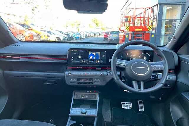 Hyundai KONA 65.4kWh N Line S SUV 5dr Electric Auto (218 ps) White