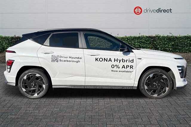 Hyundai KONA 65.4kWh N Line S SUV 5dr Electric Auto (218 ps) White