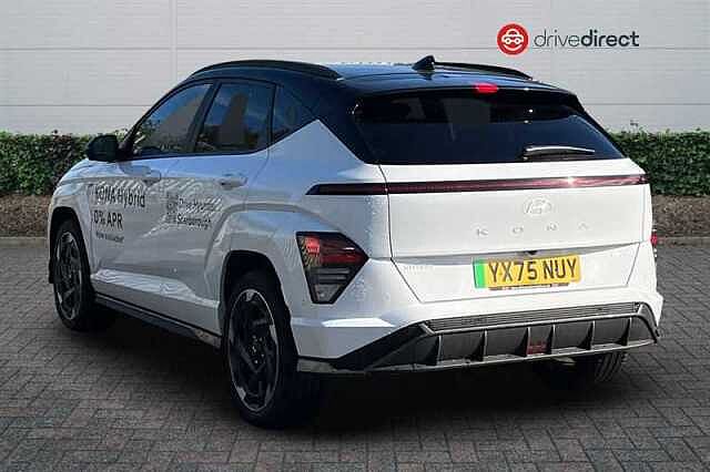 Hyundai KONA 65.4kWh N Line S SUV 5dr Electric Auto (218 ps) White