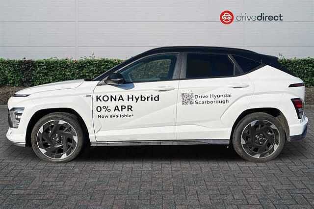 Hyundai KONA 65.4kWh N Line S SUV 5dr Electric Auto (218 ps) White