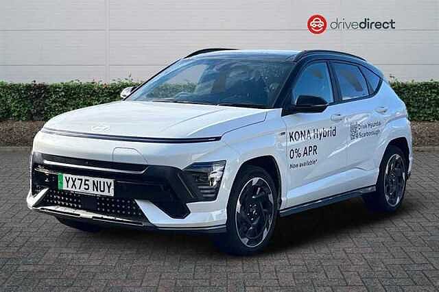 Hyundai KONA 65.4kWh N Line S SUV 5dr Electric Auto (218 ps) White