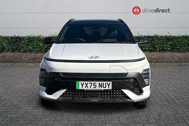 Hyundai KONA 65.4kWh N Line S SUV 5dr Electric Auto (218 ps) White