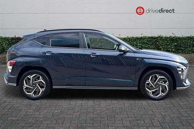 Hyundai KONA 1.6 h-GDi N Line SUV 5dr Petrol Hybrid DCT Euro 6 (s/s) (129 ps) Blue