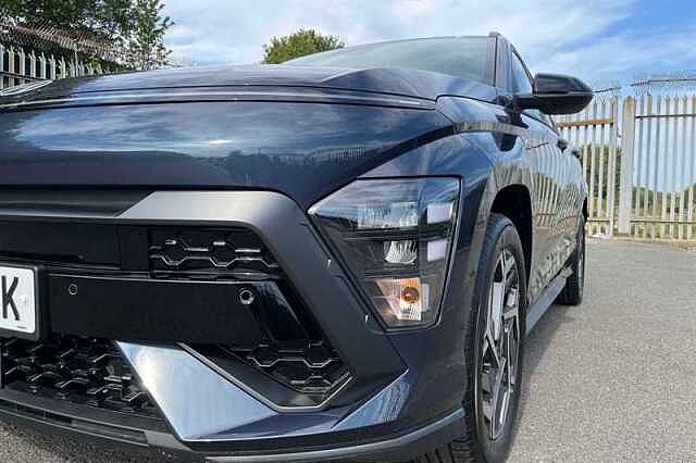 Hyundai KONA 1.6 h-GDi N Line SUV 5dr Petrol Hybrid DCT Euro 6 (s/s) (129 ps) Blue