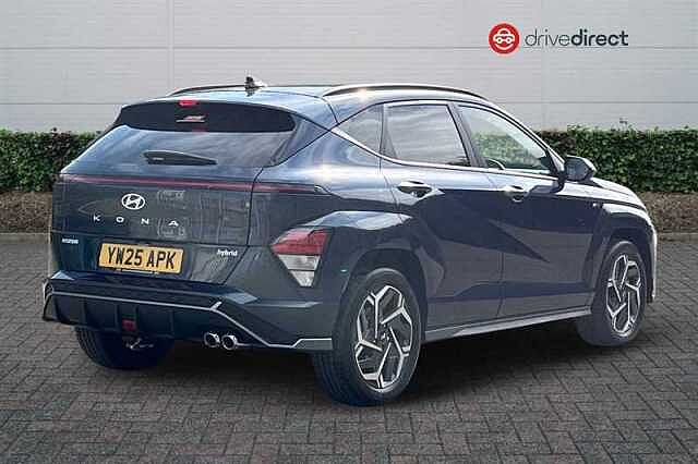 Hyundai KONA 1.6 h-GDi N Line SUV 5dr Petrol Hybrid DCT Euro 6 (s/s) (129 ps) Blue