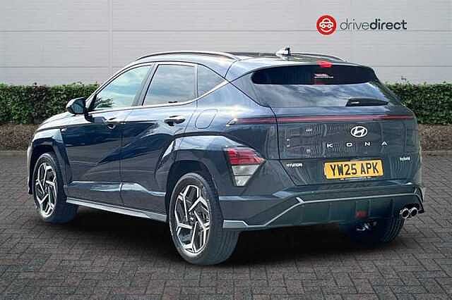 Hyundai KONA 1.6 h-GDi N Line SUV 5dr Petrol Hybrid DCT Euro 6 (s/s) (129 ps) Blue