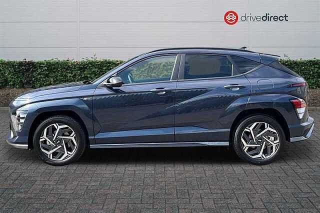 Hyundai KONA 1.6 h-GDi N Line SUV 5dr Petrol Hybrid DCT Euro 6 (s/s) (129 ps) Blue