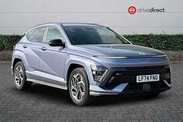 Hyundai KONA 1.6 h-GDi N Line S SUV 5dr Petrol Hybrid DCT Euro 6 (s/s) (141 ps) Blue