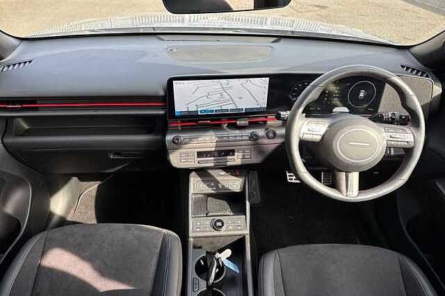 Hyundai KONA 1.6 h-GDi N Line S SUV 5dr Petrol Hybrid DCT Euro 6 (s/s) (141 ps) Blue