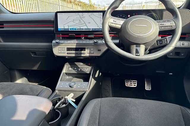 Hyundai KONA 1.6 h-GDi N Line S SUV 5dr Petrol Hybrid DCT Euro 6 (s/s) (141 ps) Blue