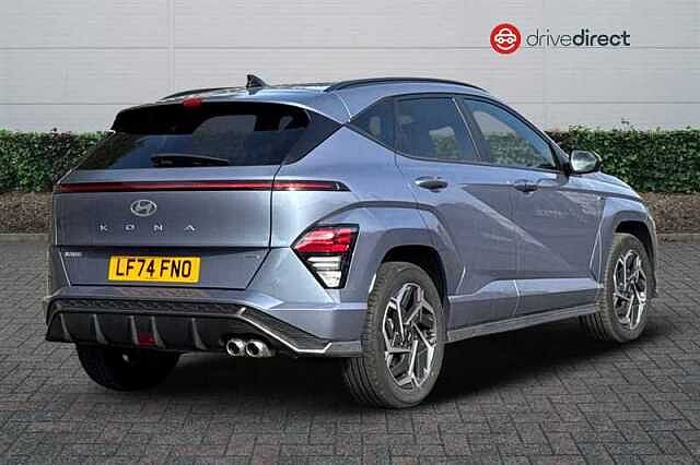 Hyundai KONA 1.6 h-GDi N Line S SUV 5dr Petrol Hybrid DCT Euro 6 (s/s) (141 ps) Blue