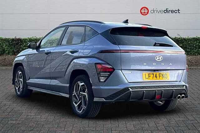 Hyundai KONA 1.6 h-GDi N Line S SUV 5dr Petrol Hybrid DCT Euro 6 (s/s) (141 ps) Blue