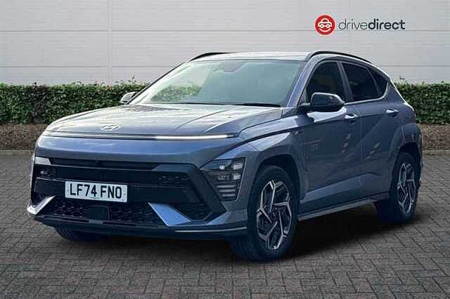 Hyundai KONA 1.6 h-GDi N Line S SUV 5dr Petrol Hybrid DCT Euro 6 (s/s) (141 ps) Blue