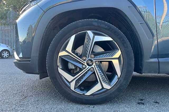 Hyundai TUCSON 1.6 h T-GDi Premium SUV 5dr Petrol Hybrid Auto Euro 6 (s/s) (230 ps) Blue