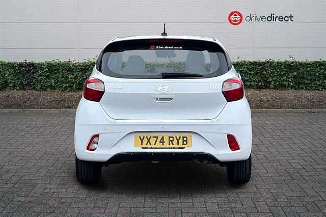 Hyundai I10 1.0 Advance Hatchback 5dr Petrol Manual Euro 6 (s/s) (63 ps) White